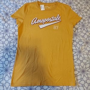Yellow Aeropostale shirt